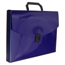 A4 1OTD folder Calligrata Top Deluxe plastic, 1000 mkm, blueberry