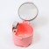 Container for storage of baby food, 250 ml., Pink color