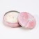 Aromatic candle made of soy wax with dried color "fresh nectarin", 3x8.5 cm, 110 g