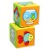 Developing toy cubes "Whose house?"