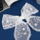 Hair elastic band Bant "Schoolgirl" Galant Lace Classic, 20x17 cm, White