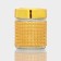 Glass Bank for bulk products "Gold", 300 ml, 8.5 × 10.5 cm, gold color