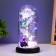 Nightlight "Flower and Swans" LED from batteries 3haaa 11x11x22 cm