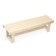 A bench (bench) wooden from linden 150 x 45 x 42 cm, without a back, for a bath and a summer residence