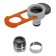 Fitting, without carving, with aerater, gardena