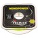 Premier Fishing Monopower Spinning Lines, diameter 0.2 mm, test 4.4 kg, 100 m, fluorescent yellow