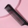 Comb with a tail, 21 × 2.5 cm, packing 20 pcs, black color