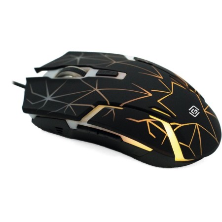 Mouse call 701G Black optical (3600DPI) USB for a laptop (6but)-4