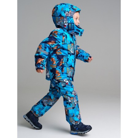 Winter kit for the boy PlayTode: jacket and semi -combineson, height 122 cm-8
