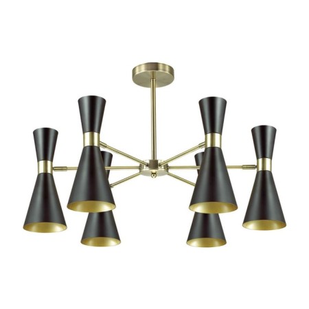 Caucasur QUINN 6x60W E14, bronze, black 75x75x44.5 cm-1