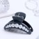 Hair crab "Lux" arc beads, 6.5 cm, mix