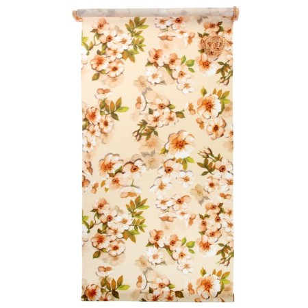 Curtain-rod 50x160 cm "Blooming apple tree", color peach