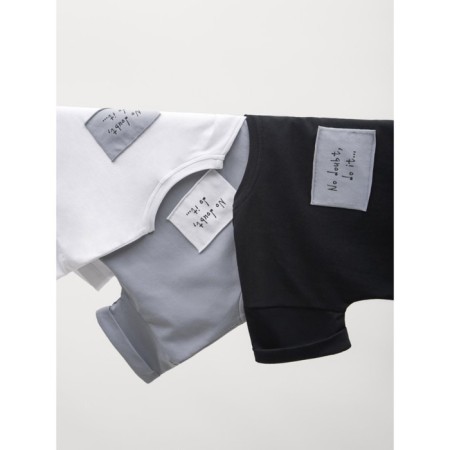 T -shirt Children's Amarobaby Stripe, height 128 cm, gray color-20