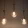 Economic light SARA SARA 3x40W E27 gold 59x13x65 (32) cm