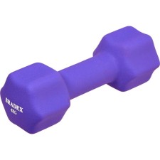 Гантель неопреновая Bradex SF 0544, фиолетовая, 4 кг