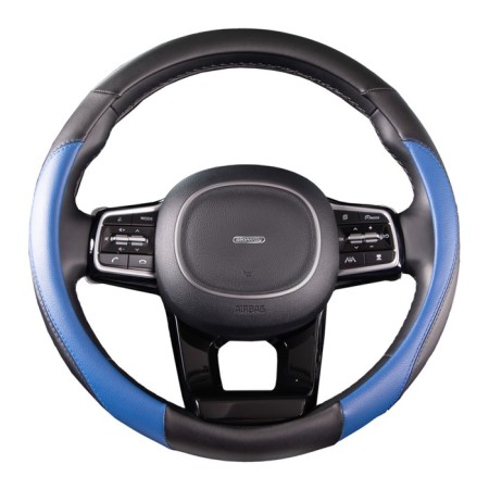 SkyWay Combo-6 scrap, size m, eco-leather, black and blue, s01102293-9