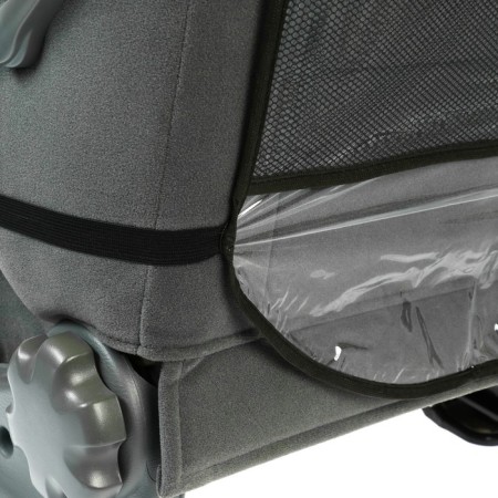 Open-organizer on the back of the front seat 2 pockets, pocket PVC film grid-3