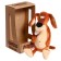 Soft toy "dog & kostochka", 25 cm