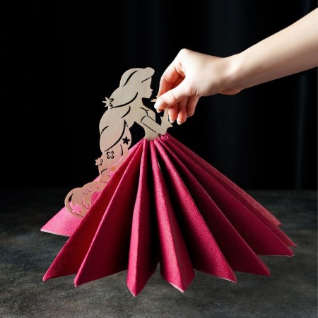 Wooden napkin "Rapunzel", 25 × 15 × 13 cm-14