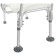 BS Bench bath stool, seat 69x40 cm, back 42x39 cm