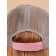 Children's cap, size 51-52, pink color