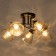 Chandelier "Charlene" 5he27 40w Black 60x60x27 cm Bayerlux