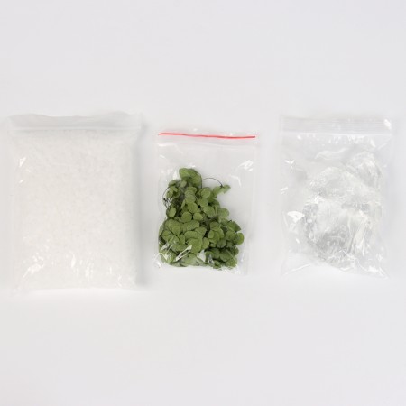 With your own hands. Creating an aromatic candle with dried flowers "Green Apple", a set for creativity-2