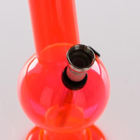 Bong, H-20 cm, "ball", acrylic, mix-1