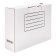 Archive box with A4 valve, calligrata, 100 mm, up to 900 l, microhofrocarton, white