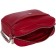 Cross-Body bag with Mumi zipper, external pocket, red color