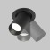 The built-in lamp Technical C081CL-01-GU10-B, 1x10W, 5.4x5.4x14.1 cm, GU10, black color black