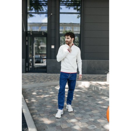 Jumper male ise, size 48, white color-7