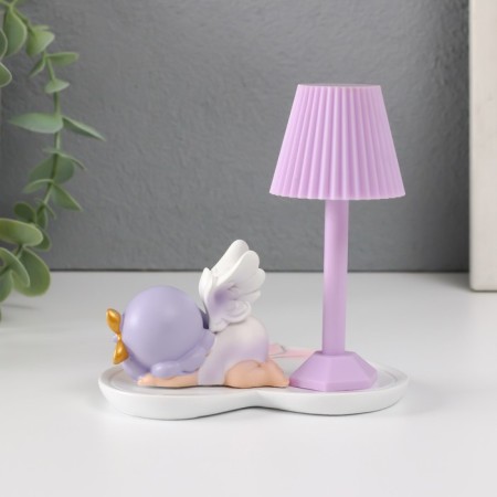 Souvenir plastic light "Sleeping baby-angel" mix 10.8x10.5x11 cm-6