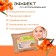 Flax Mochelka with natural soap "sea buckthorn", 110 g