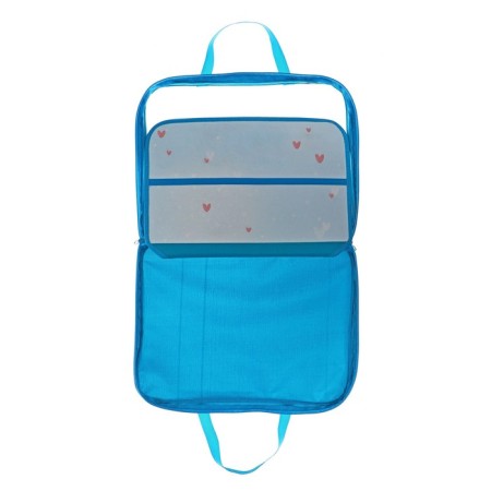 A4 labor folder with handles Textile, 335 x 260 x 60 "Happy Bunny", PTR-111-4