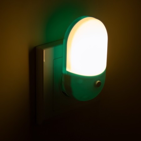 The nightlight "finni" LED 1W Blue 4.5x6x9 cm Risalux-5