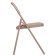 Folding Brabix "Golf Plus CF-003 Comfort", beige frame, leatherette beige