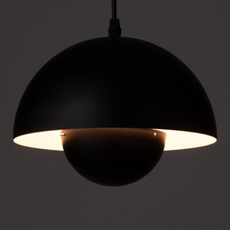 Lamp "Sphere" E27 40W black 23x23x20-120cm-3