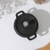 Cast iron pan Volcano, 13 × 10 × 6 cm, for serving, black color