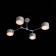 Ceiling EVOLUCE lamp. Sle183702-04. Gemento. 4x60 watts, E14, 68x71.5x32 cm, color gray color