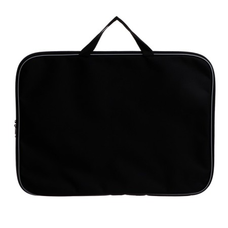 Folder for drawings and drawings A3, 470 x 350 x 20 mm, with handles, textile, calligrata "bright colors"-2