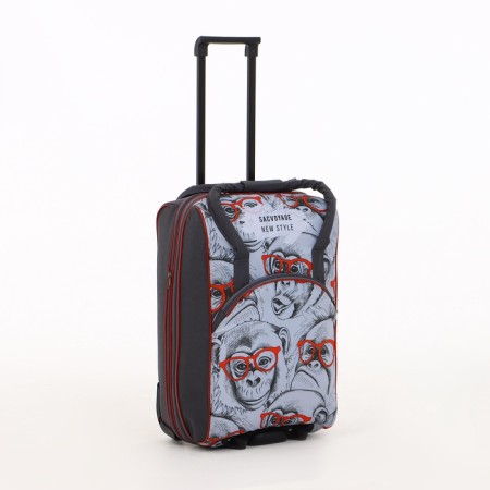 Small Small 37 L (S) SACVOYAGE, with extension, road trim on lightning, color gray color-2