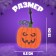 DECOR WITHER “Pumpkin” 5.5 × 6.5 × 7.5 cm