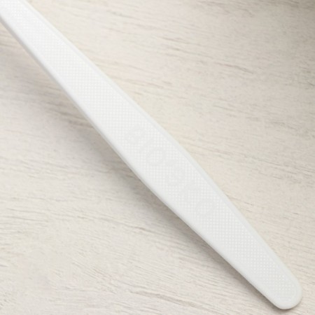 Disposable plug Nature, 15.8 cm, made of corn starch, white color, mix-3