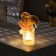 Light picture on the stand "Squirrel" 11 cm, batteries, glow warm white