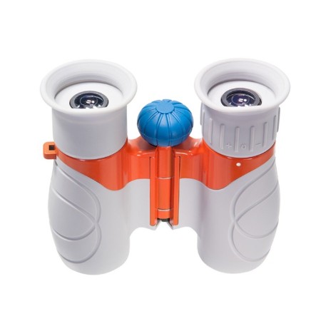 Children's binoculars VEBER EURIKA, 6 × 21, G / O, Color gray / Orange-3