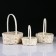 Set of baskets 3 pcs, 28x18n8/28, rattan