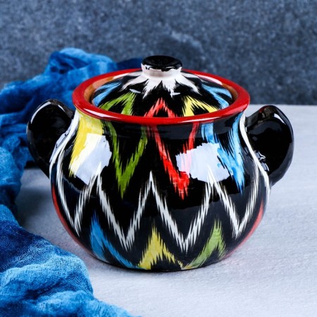 Sugar Rishtan Ceramics "Atlas", 1000 ml, multi -colored