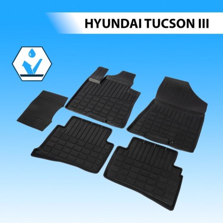 Carpets of salon rival, Hyundai Tucson 2015-2020, 62309001