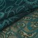 Lace elastic fabric, 230 mm × 2.7 ± 0.5 m, emerald color